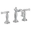 American Standard 7440.851.002 Quentin Widespread Lavatory Faucet With Lever Handles And Pop-Up Drain -American Standard 012611459658 46924.1563307811