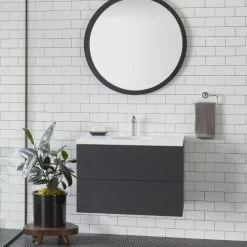 American Standard 7105.190.002 Studio S 7.75-in. Metal Towel Ring In Polished Chrome -American Standard 012611597473 3 57814.1563190100