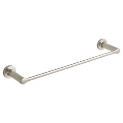 American Standard 7105.018.295 Studio S 18-in. Metal Towel Bar In Brushed Nickel -American Standard 012611597503 2 00998.1563190088