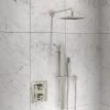 American Standard T455740.295 3-3/16-in. Shower Valve Trim With Metal Double-Handle 1 American Standard T455740.295 3-3/16-in. Shower Valve Trim With Metal Double-Handle -American Standard 012611626449 07875.1563190656