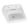American Standard 0355.041.020 Lucerne Wall-Mounted Lavatory Sink -American Standard 033056015421 75701.1563308133