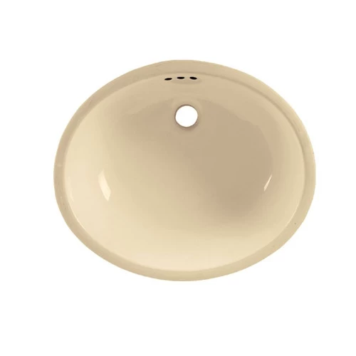 American Standard 9482.000.021 Ovalyn Undermount Bathroom Sink With Unglazed Rim And Rear Overflow