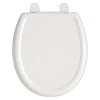 American Standard 5345.110.020 Cadet 3 Slow-Close Round Front Plastic Toilet Seat And Cover -American Standard 033056717868 87438.1562785296