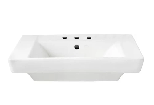 American Standard 0641.008.020 Boulevard Pedestal Lavatory Top With 3 Faucet Holes (8 Centers)