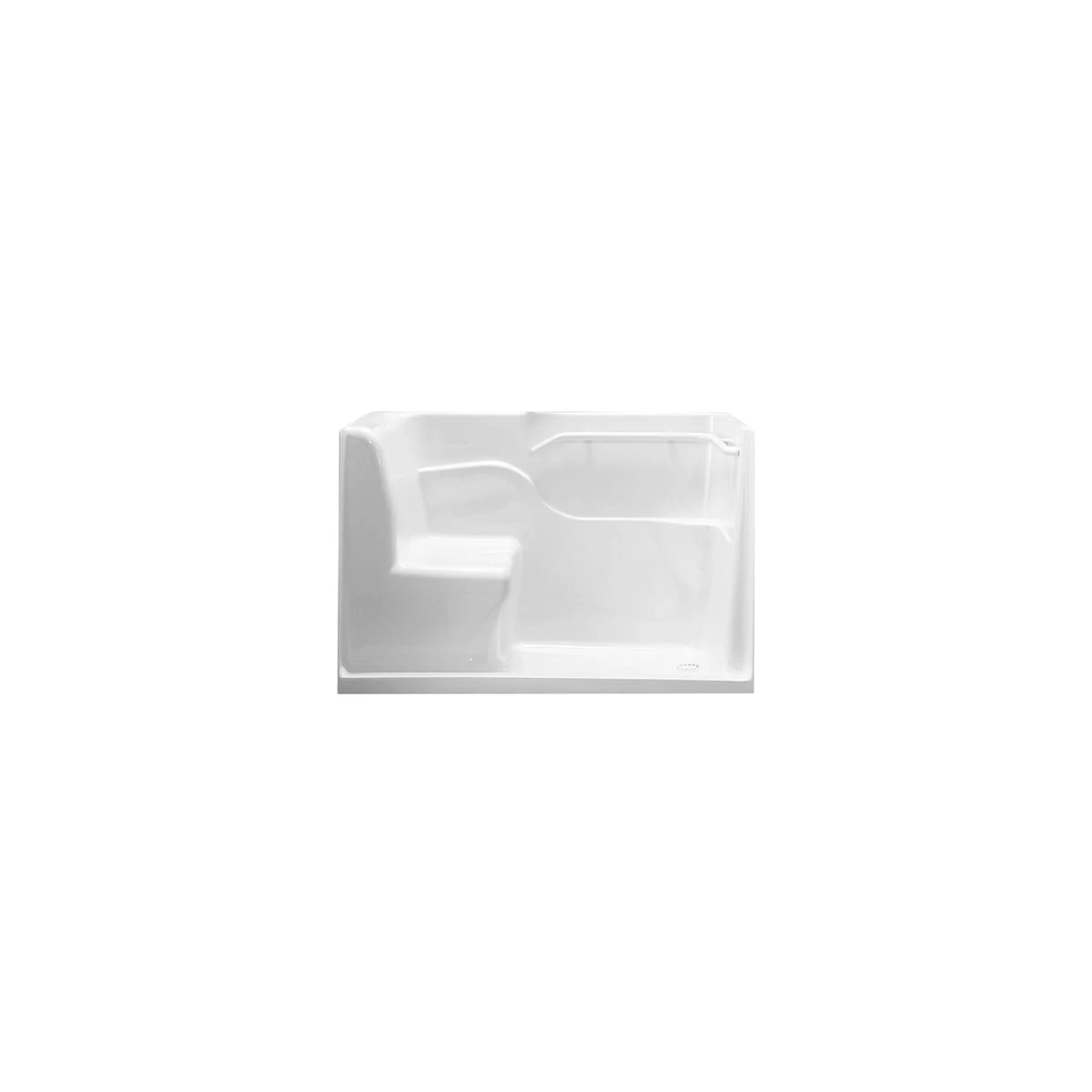 American Standard | 59-1/2" X 30" Reinforced Acrylic Shower Pan - Single Threshold, Right Drain 3 American Standard | 59-1/2" X 30" Reinforced Acrylic Shower Pan - Single Threshold, Right Drain