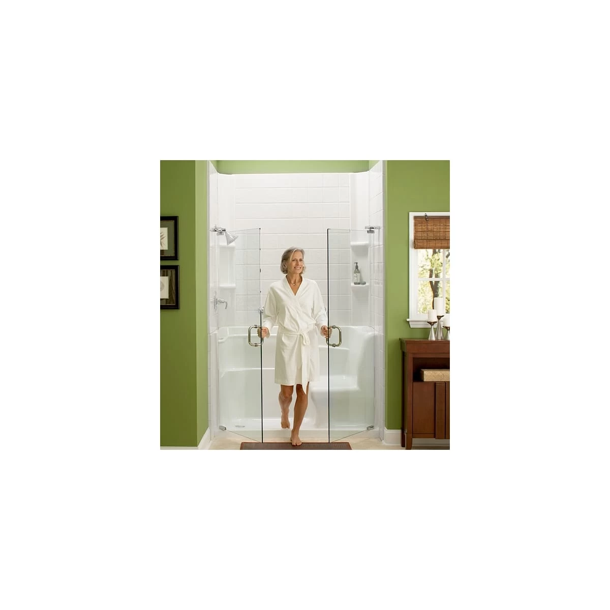 American Standard | 59-1/2" X 30" Reinforced Acrylic Shower Pan - Single Threshold, Right Drain 6 American Standard | 59-1/2" X 30" Reinforced Acrylic Shower Pan - Single Threshold, Right Drain - Image 4