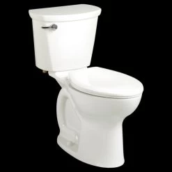 American Standard 215BA104.020 Cadet 1.28 GPF 2-Piece Round Front Toilet