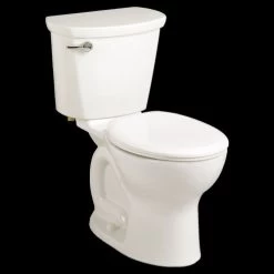 American Standard 215DA.104.020 Cadet Pro 1.28 GPF 2-Piece Round Front Toilet With 12-In Rough-In