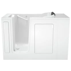 American Standard 2848.105.SLW Gelcoat Wit 28-In X 48-In Walk-In Soaking Bathtub With Left Hand Drain -American Standard 791556096417 2 89729.1563189101