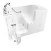 American Standard 3052OD.709.SLW-PC Gelcoat Wit 30-In X 52-In Walk-In Soaking Bathtub With Left Hand Drain -American Standard 791556096752 98122.1563309447