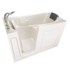 American Standard 3060.109.ALL Gelcoat Wit 30-In X 60-In Walk-In Air Spa Bathtub With Left Hand Drain