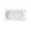 American Standard | Evolution 60" Acrylic Soaking Bathtub With Left Hand Drain - Lifetime Warranty -American Standard AS 2425V LHO 002 020