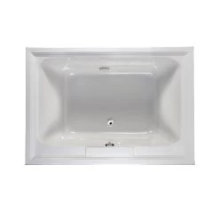 American Standard | Town Square 59-1/2" Acrylic Soaking Bathtub With Center Drain - Lifetime Warranty