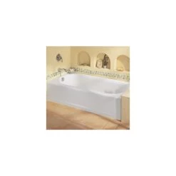 American Standard | Princeton 60" Americast Bathtub With Left Hand Drain - Lifetime Warranty -American Standard american standard 2396 202 application shot 60