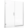 American Standard | Shower Door Collection 72" High X 47-9/16" Wide Hinged Frameless Shower Door With Clear Glass -American Standard american standard am00814400 006 6246912