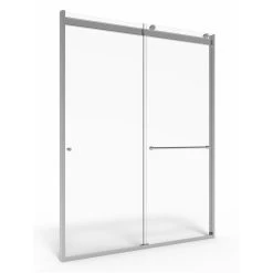 American Standard | Shower Door Collection 70" High X 48" Wide Sliding Framed Shower Door With Clear Glass