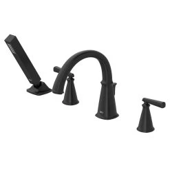 American Standard | Edgemere Deck Mounted Roman Tub Filler - Includes Hand Shower -American Standard american standard t018 901 alternate image 15