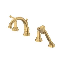 American Standard | Delancey Deck Mounted Roman Tub Filler With Built-In Diverter - Includes Hand Shower 30 American Standard | Delancey Deck Mounted Roman Tub Filler With Built-In Diverter - Includes Hand Shower -American Standard american standard t052 901 alternate image 246