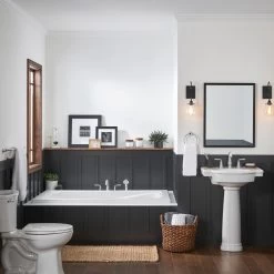 American Standard | Delancey Deck Mounted Roman Tub Filler With Built-In Diverter - Includes Hand Shower 21 American Standard | Delancey Deck Mounted Roman Tub Filler With Built-In Diverter - Includes Hand Shower -American Standard american standard t052 901 alternate image 486