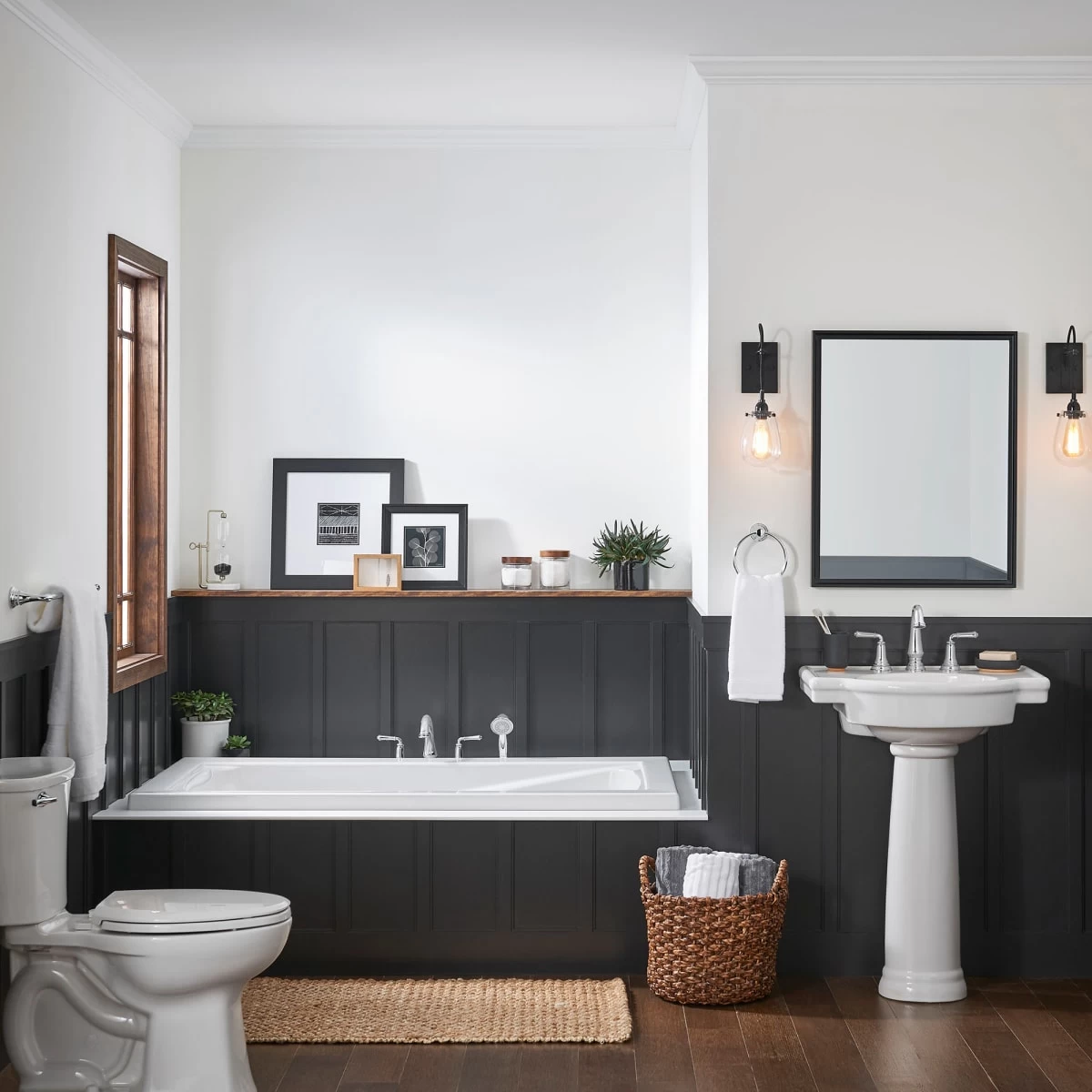 American Standard | Delancey Deck Mounted Roman Tub Filler With Built-In Diverter - Includes Hand Shower 6 American Standard | Delancey Deck Mounted Roman Tub Filler With Built-In Diverter - Includes Hand Shower - Image 4