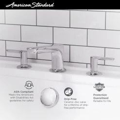American Standard | Studio S Deck Mounted Roman Tub Filler With Built-In Diverter 19 American Standard | Studio S Deck Mounted Roman Tub Filler With Built-In Diverter -American Standard american standard t105 900 alternate image 257