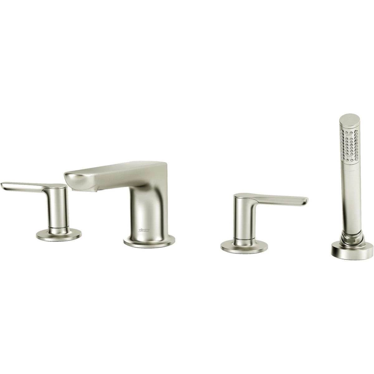 American Standard | Studio S Deck Mounted Roman Tub Filler With Built-In Diverter - Includes Hand Shower 5 American Standard | Studio S Deck Mounted Roman Tub Filler With Built-In Diverter - Includes Hand Shower - Image 3