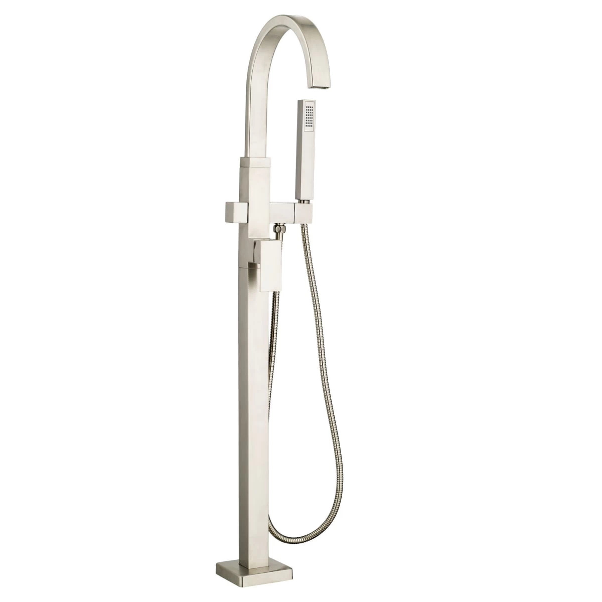 American Standard | Floor Mounted Tub Filler With Built-In Diverter - Includes Hand Shower 3 American Standard | Floor Mounted Tub Filler With Built-In Diverter - Includes Hand Shower