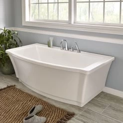 American Standard | Estate Deck Mounted Roman Tub Filler With Built-In Diverter - Includes Hand Shower 15 American Standard | Estate Deck Mounted Roman Tub Filler With Built-In Diverter - Includes Hand Shower -American Standard american standard t722 901 closer beauty shot 104